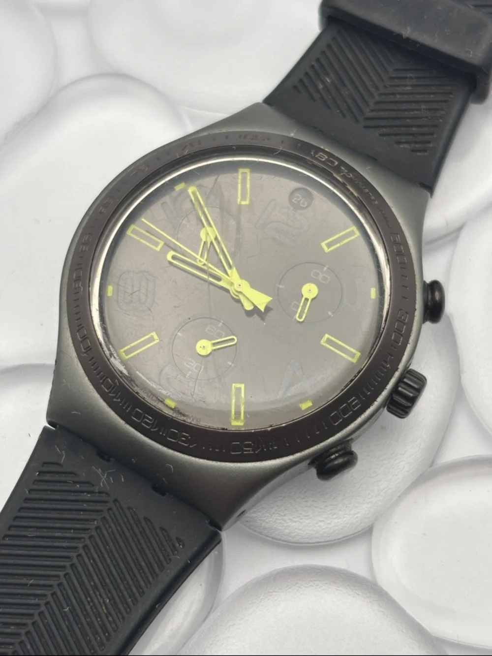 Swatch Watch - YCM4000 - RAY OF LIGHT BLACK